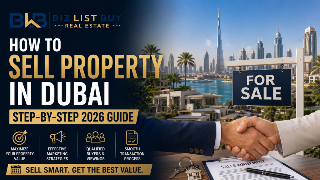 How to Sell Property in Dubai: Step-by-Step 2026 Guide